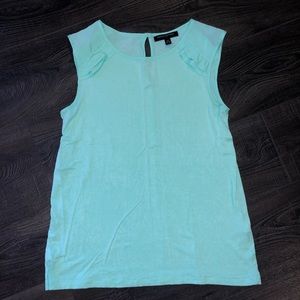 Size XS mint green top